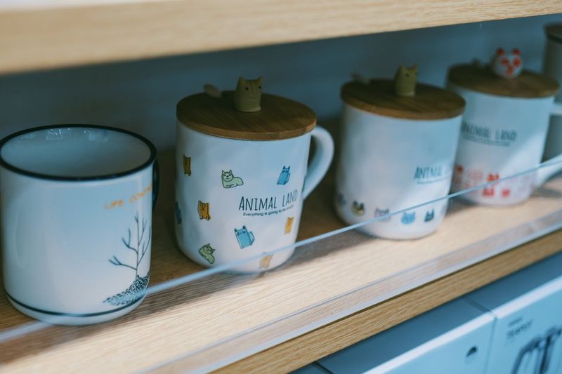 Peacock Patterns Family Mug Set